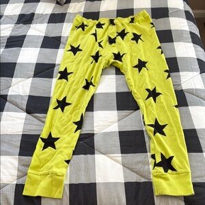 COPY - nununu Neon Green Star Pattern Pants